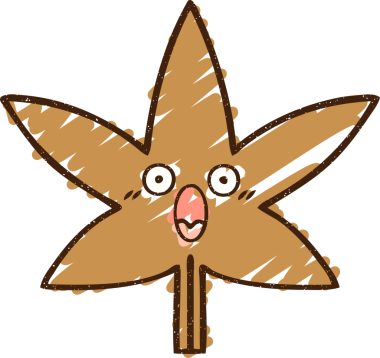 Bir insan tarafından çizilen Yaprak Tebeşiri