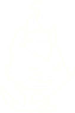 Bir insan tarafından çizilen Noel Kurdu Tebeşiri