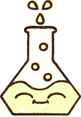 Bilim Deneyi Tebeşir Çizimi Bir insan tarafından çizildi