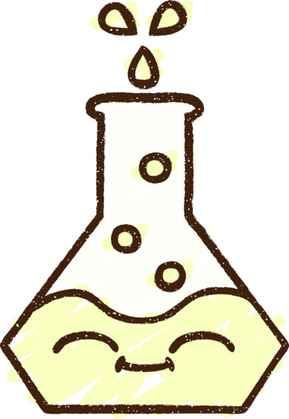 Bilim Deneyi Tebeşir Çizimi Bir insan tarafından çizildi