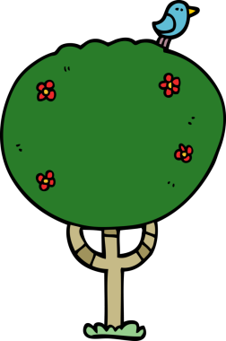 Bir insan tarafından çizilmiş karikatür karalaması etkileyici hava bulutu