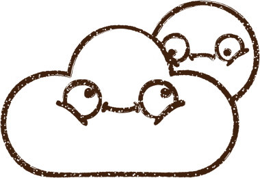 Bir insan tarafından çizilmiş bulut kömürü çizimi