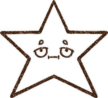 Bir insan tarafından çizilen Yıldız Kömürü Çizimi