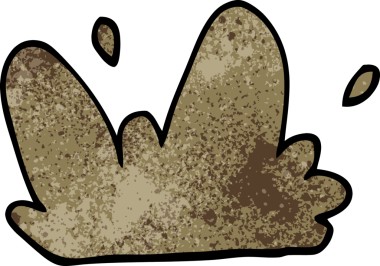 Bir insan tarafından çizilmiş karalama çamuru.