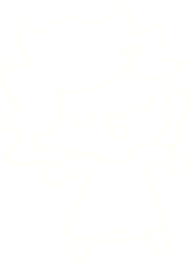 Bir insan tarafından çizilen Mutlu Kız Tebeşiri