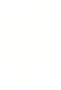 Bir insan tarafından çizilen Dünya Tebeşiri