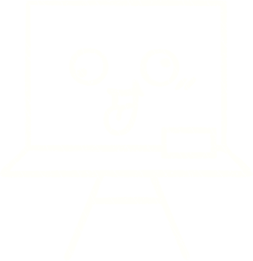 Bir insan tarafından çizilen Whiteboard Tebeşiri