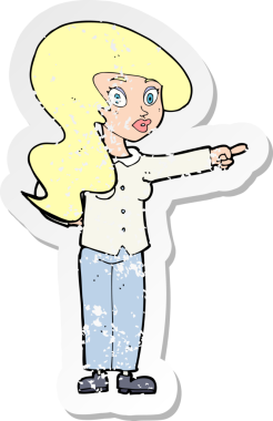 Bir insan tarafından çizilmiş bir karikatürün gerilimli çıkartması.