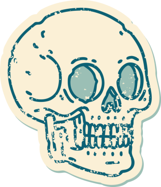 Bir insan tarafından çizilmiş el çizimi karikatür