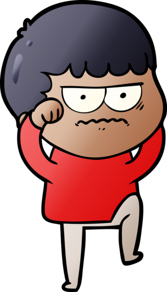 Bir insan tarafından çizilmiş rahatsız bir adam.