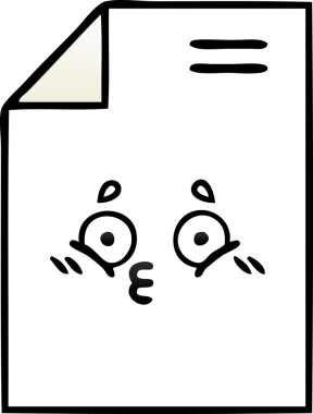 Bir insan tarafından çizilmiş kağıdın gölgeli karikatürü