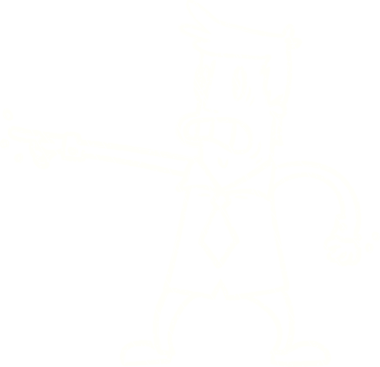 Stresli Adam Tebeşiri Bir insan tarafından çizilmiş