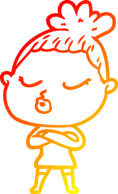 Bir insan tarafından çizilmiş, karikatür çizimi.