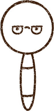 Kızgın Spyglass Kömür Çizimi Bir insan tarafından çizildi