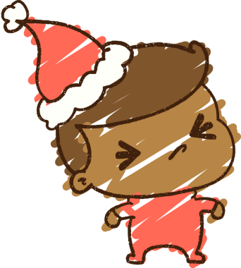 Bir insan tarafından çizilen Noel Adam Tebeşiri