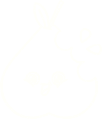 Bir insan tarafından çizilmiş Armut Tebeşiri