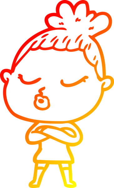 Bir insan tarafından çizilmiş, karikatür çizimi.