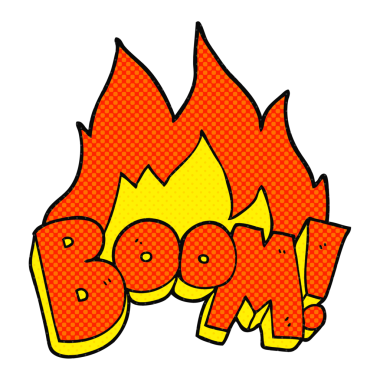 Bir insan tarafından çizilmiş serbest çizim çizgi roman tarzı karikatür.