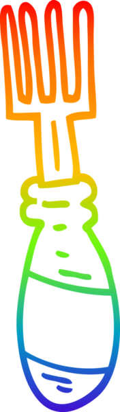 gökkuşağı gradyan çizgi çizimi bir insan tarafından çizilmiş.