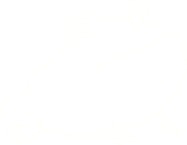 Bir insan tarafından çizilen Kurbağa Tebeşiri