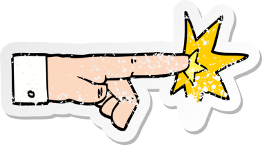 Bir insan tarafından çizilmiş bir çizgi filmin sıkıntılı çıkartması.