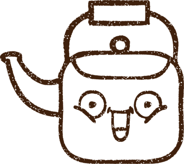 Bir insan tarafından çizilen Çaydanlık Kömürü