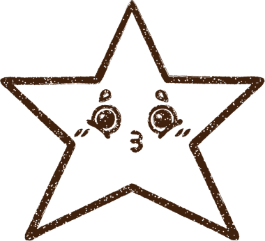 Bir insan tarafından çizilen Yıldız Kömürü Çizimi