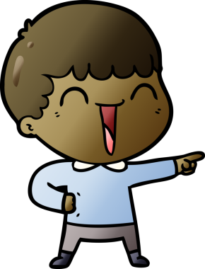 Bir insan tarafından çizilmiş mutlu bir adam.