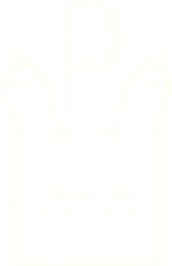 Bir insan tarafından çizilen Sanat Malzemeleri Tebeşiri