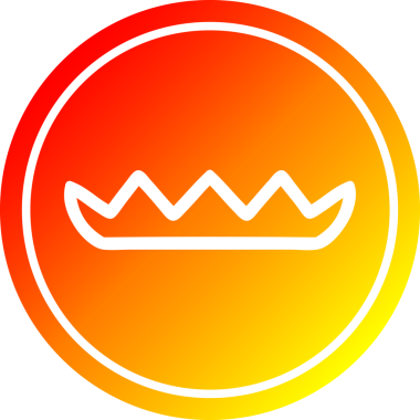 Bir insan tarafından çizilmiş, basit, dairesel bir simge.