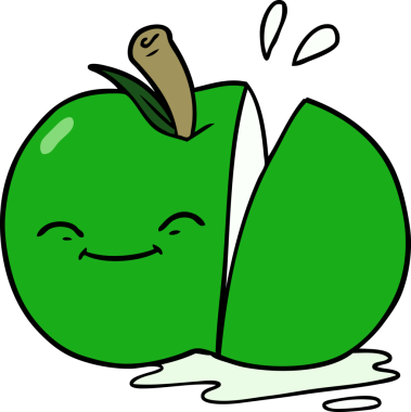 Bir insan tarafından çizilmiş çizgi film.