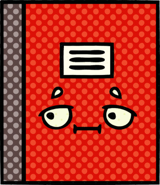 Bir insan tarafından çizilmiş çizgi roman tarzı bir defter.