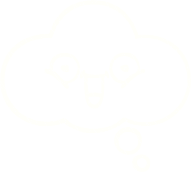 Bir insan tarafından çizilen Düşünce Baloncuğu Tebeşiri