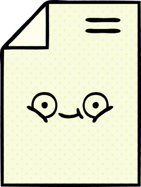 bir insan tarafından çizilmiş bir kağıt parçasının karikatürü.