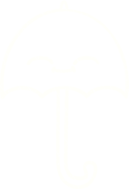 Bir insan tarafından çizilen Şemsiye Tebeşiri