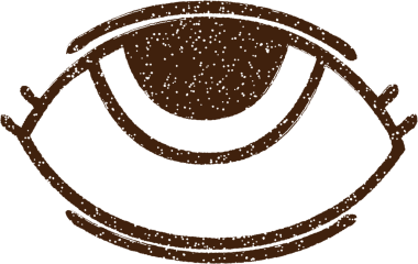 Bir insan tarafından çizilen Doğaüstü Göz Kömürü