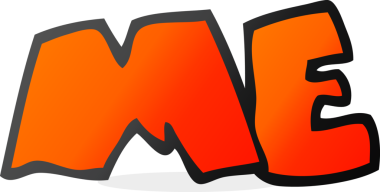 Bir insan tarafından çizilmiş serbest çizim ME sembolü