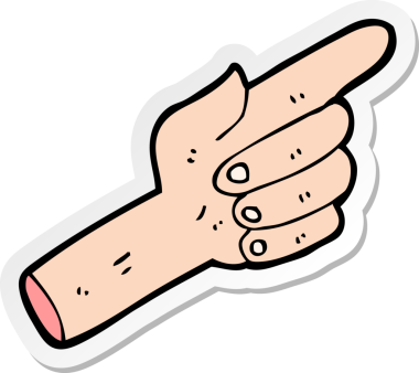 Bir insan tarafından çizilmiş bir çizgi filmin çıkartması.