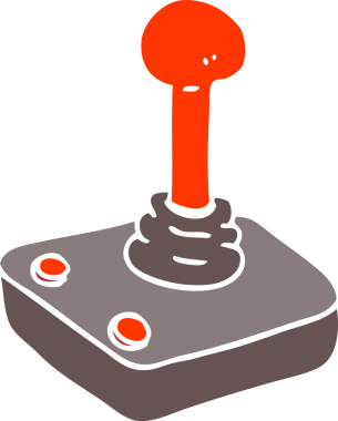 Bir insan tarafından çizilmiş düz renk çizim çizimi.