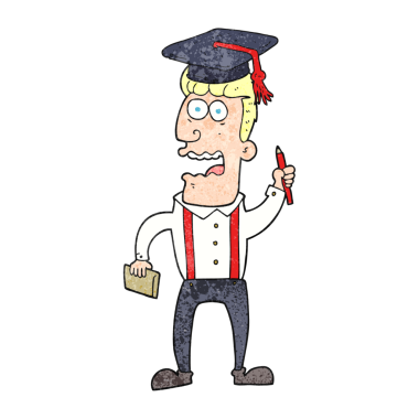 Bir insan tarafından çizilmiş serbest dokulu karikatür.