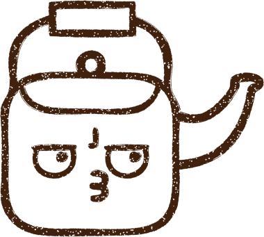 Bir insan tarafından çizilen Çaydanlık Kömürü