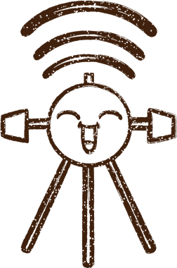 Bir insan tarafından çizilen Uzay Uydusu Kömürü Çizimi