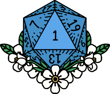 Retro Dövme Tarzı Doğal Zarlar Bir insan tarafından çizilmiş çiçek elementleri ile yuvarlanır