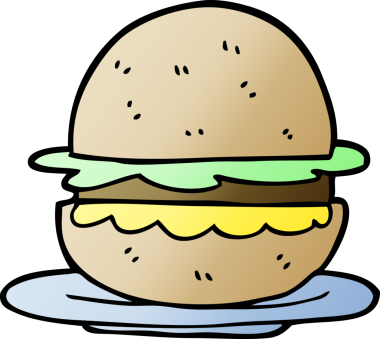 Bir insan tarafından çizilmiş vektör gradyan çizim çizimi