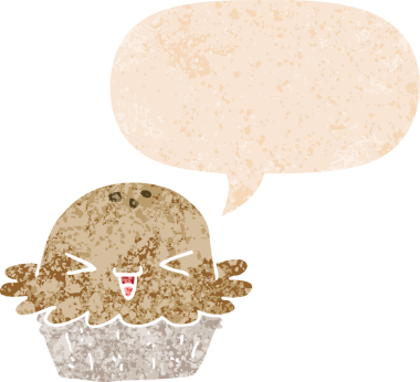 Bir insan tarafından çizilmiş grunge dertli retro biçimli konuşma baloncuklu şirin çizgi film turtası