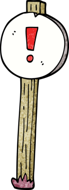 Bir insan tarafından çizilmiş trafik işaretlerini karala