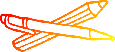 Bir insan tarafından çizilmiş kalem ve karikatür çizimi.