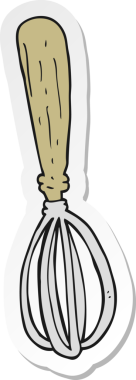 Bir insan tarafından çizilmiş karikatür çırpma etiketi.