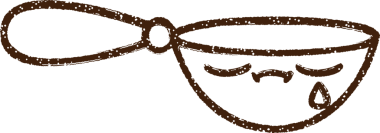 Ağlayan Tava Kömürü Bir insan tarafından çizilmiş