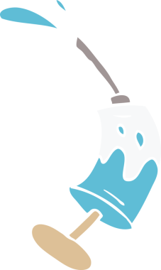 Bir insan tarafından çizilmiş karalama aşısı.